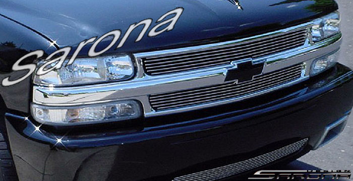 Custom Chevy Silverado  SUV/SAV/Crossover Grill (1999 - 2002) - $199.00 (Part #CH-008-GR)